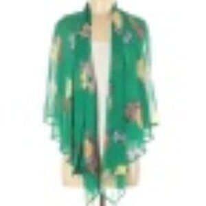 Abbeline Sheer Floral Kimono